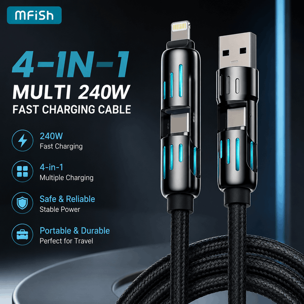 4-in-1 Multi USB Charging Cable