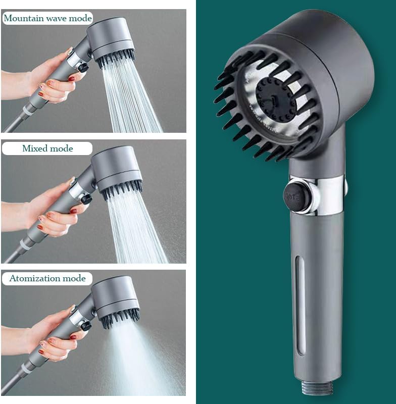 3 Modes Shower Head