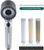 3 Modes Shower Head