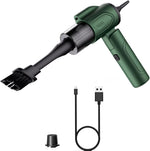 مكنسة كهربائية صغيرة قابلة للطي تعمل بمنفذ USB ومنفاخ هواء