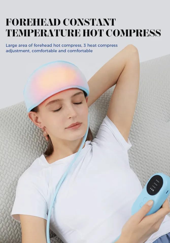Heated Airbag Head Massage Cap