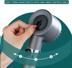 3 Modes Shower Head