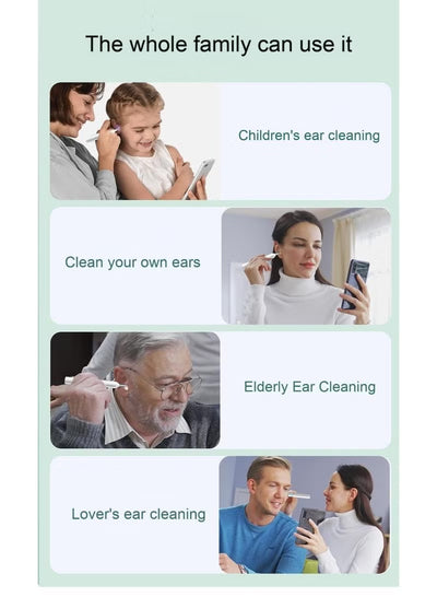 Ear Wax Removal Kit – Safe Spiral Tool & Camera Cleaner