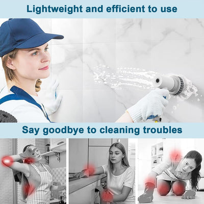 Electric Cleaning Scrubber
