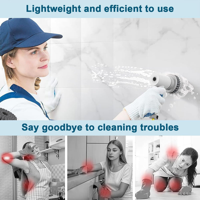 Electric Cleaning Scrubber