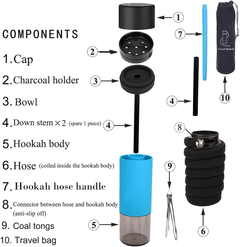Portable Travel Hookah