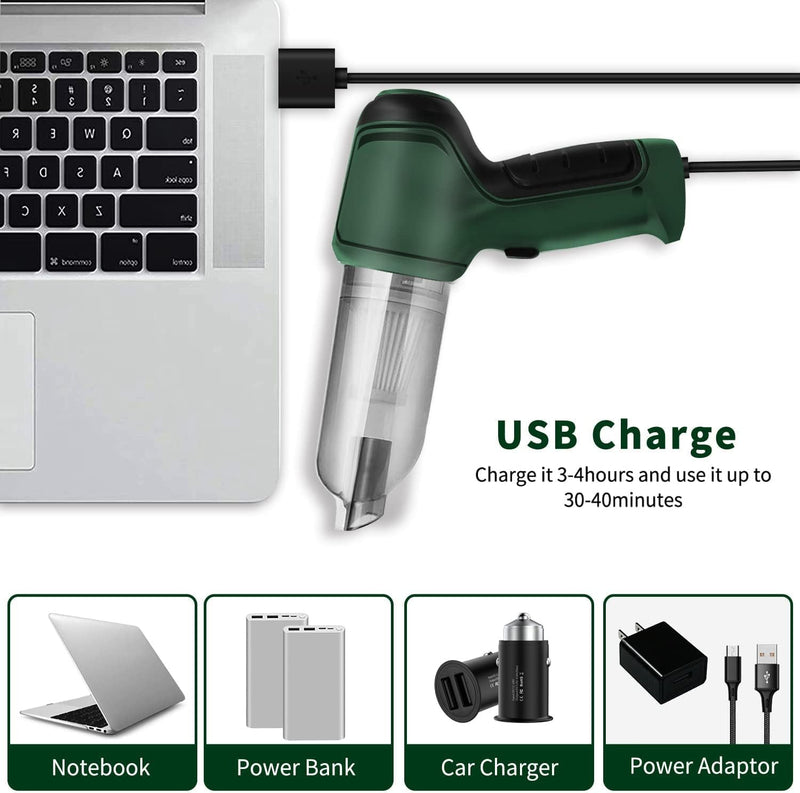 مكنسة كهربائية صغيرة محمولة باليد