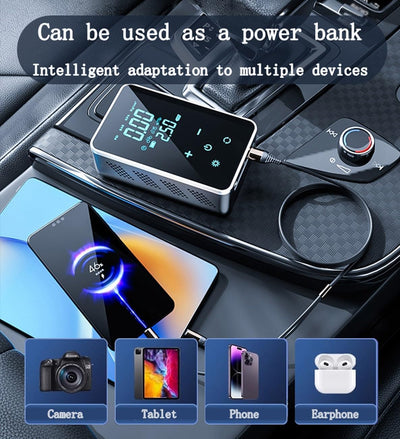 ضاغط هواء رقمي محمول متعدد الأغراض