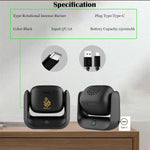 Rotational Electric Incense Burner