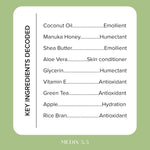 كريم الجسم ميديكس 5.5 - زيت جوز الهند + عسل مانوكا لتجديد وتنشيط الجسم