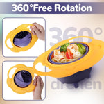 Baby Spill-Proof Gyro Bowl