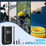 مضخة هواء رقمية محمولة لنفخ إطارات السيارات