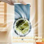 قطاعة خضراوات متعددة الوظائف بشفرات قابلة للتبديل