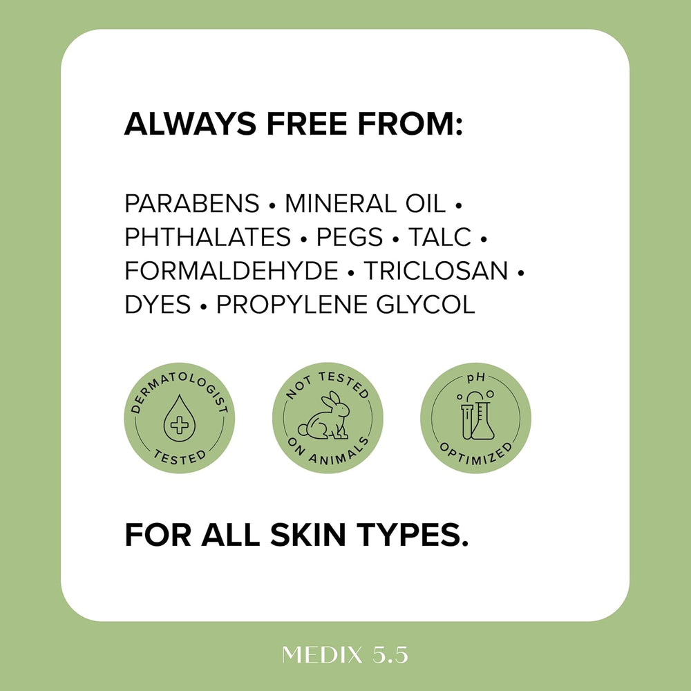 كريم الجسم ميديكس 5.5 - زيت جوز الهند + عسل مانوكا لتجديد وتنشيط الجسم