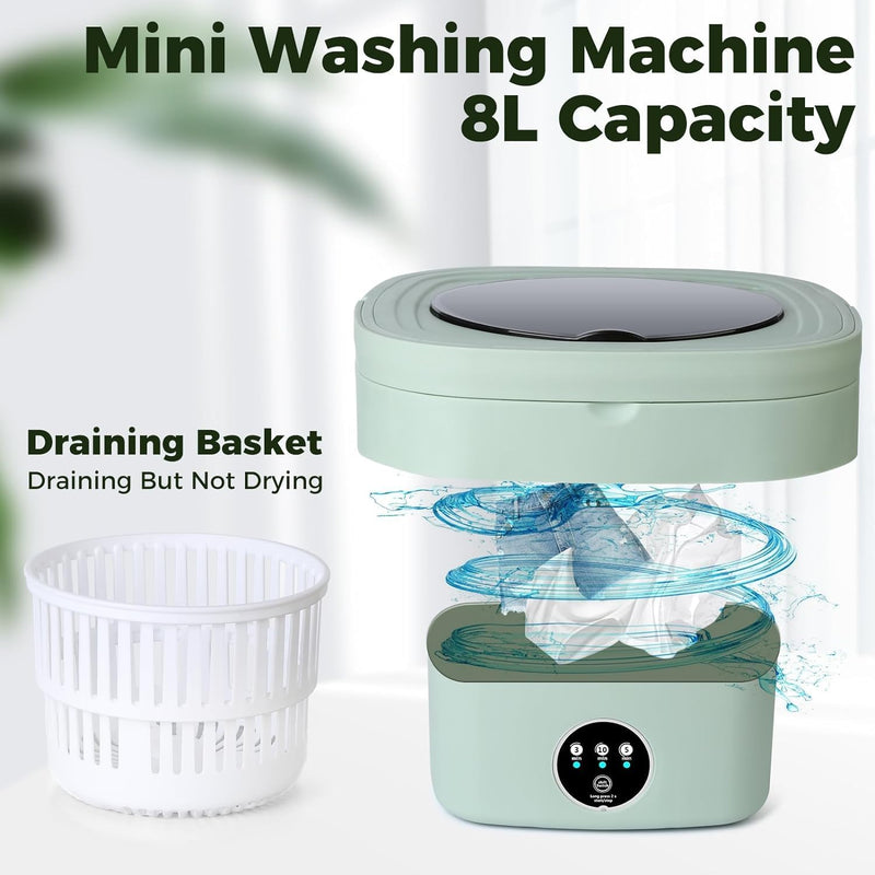 Foldable Mini Laundry Machine