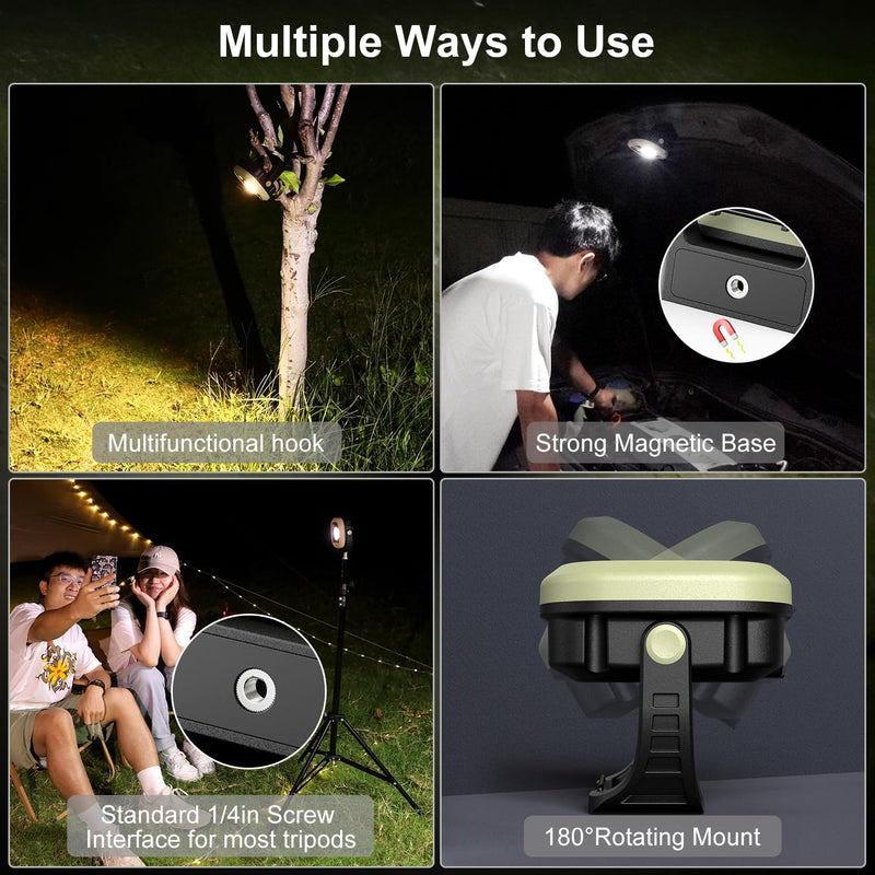 Outdoor Rechargeable LED Work Light