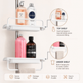 Multi-Function Corner Shelf – 4-Tier Bathroom Organizer - thumbnail 5