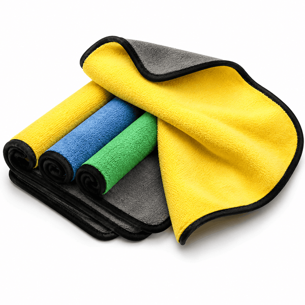 Double Side Microfiber Cleaning Cloth Pack of 2 – 60 × 60 cm