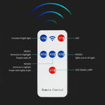 Durable waterproof solar sensor outdoor light installed on a garage exterior for night-time visibility at Aezoon.