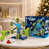 Rotate Shooting Target Game with Space Gun & Foam Darts