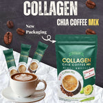 Fitgum Collagen Chia Coffee Mix original flavor for glowing skin and natural weight management at Aezoon.