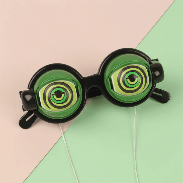 Funny Crazy Eyes Glasses - Novelty Party Costume Eyewear