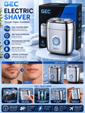 Mini Electric Shaver - Dual Rotary Heads - thumbnail 4