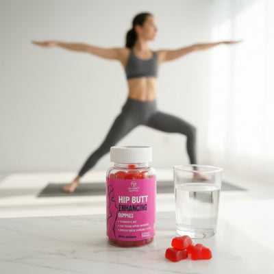 Herbal-infused Nature’s Beauty gummies for hormonal balance and improved body confidence at Aezoon.