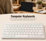 Keyboard with text about computer keyboards on a desk setting