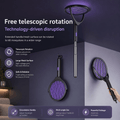 Telescopic Mosquito Swatter Racket - Electric Insect Killer - thumbnail 6