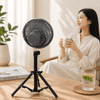 Outdoor Camping Fan: Portable Tripod Cooling Fan