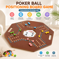 Poker Ball Positioning Board Game - Educational Strategy Set