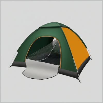 Portable and compact outdoor dome tent for solo backpackers and weekend hiking trips at Aezoon.