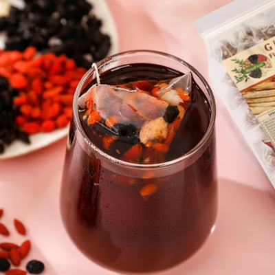 Rejuvenating Ginseng Five Treasure Tea for reducing fatigue and improving daily focus at Aezoon.