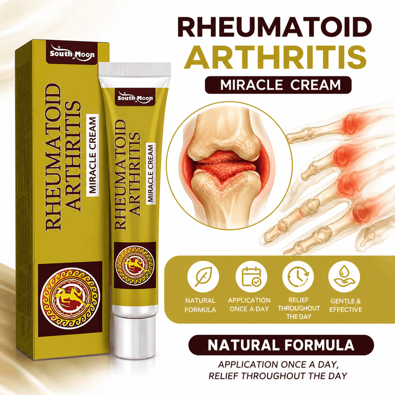 Rheumatoid Arthritis Miracle Cream with natural pain relief formula