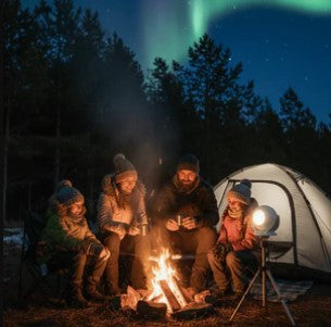 مصباح التخييم الجوي