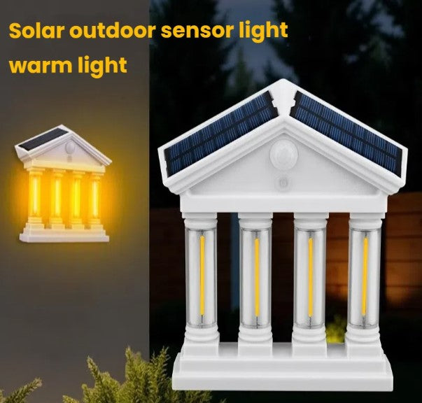 مصباح شمسي بمستشعر حركة