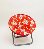 Kids Folding Apple Pattern Chair