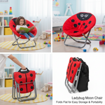 Kids Ladybug Moon Chair
