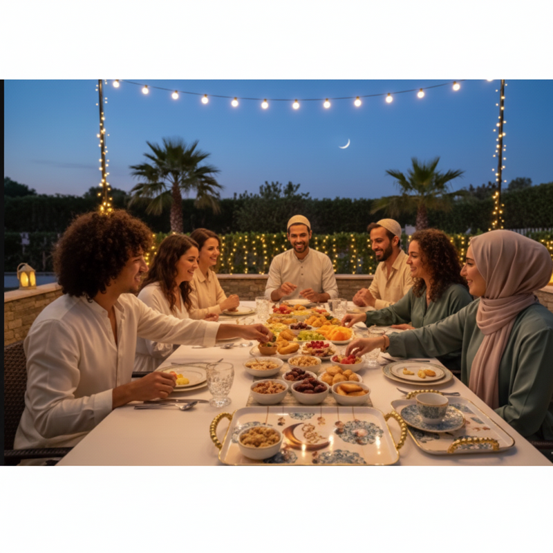 Ramadan Kareem Premium Decorative Tray