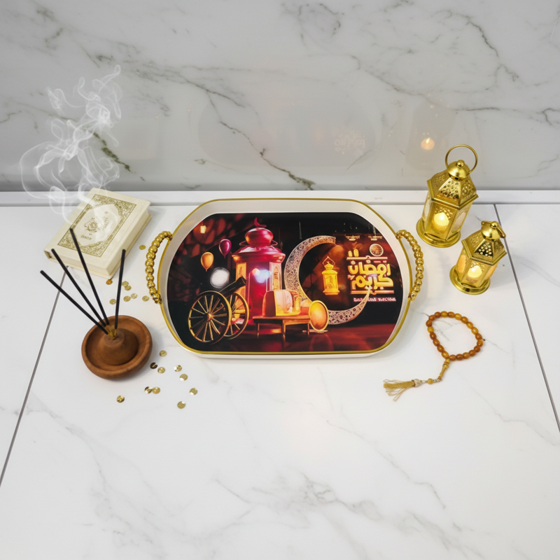 Ramadan Kareem Decorative Serving Tray