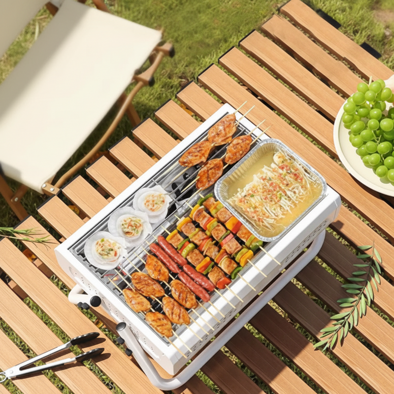 Portable Folding Barbecue Grill