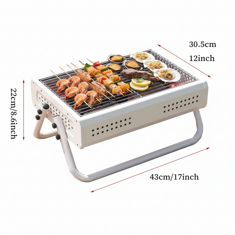 Portable Folding Barbecue Grill