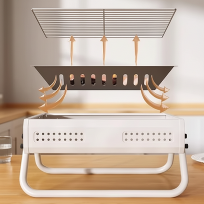 Portable Folding Barbecue Grill
