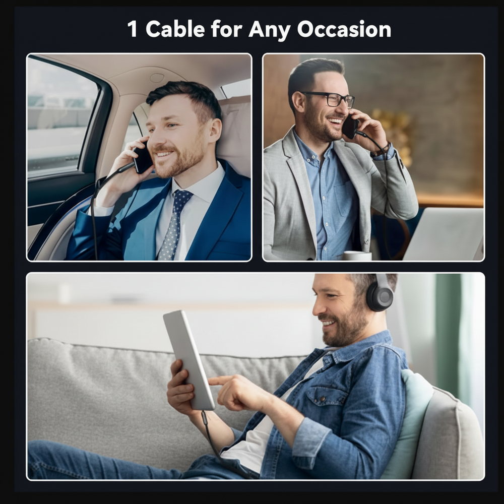 4-in-1 Multi USB Charging Cable