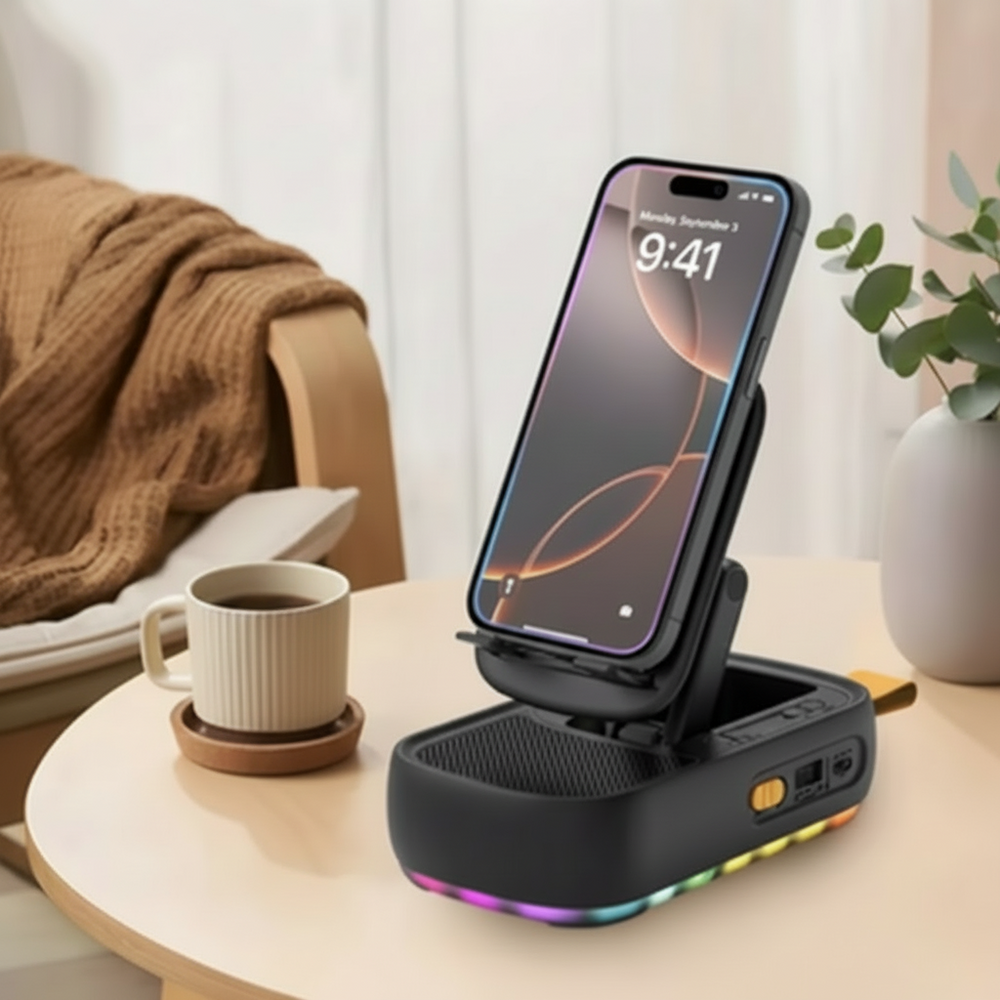 Mobile Holder With Speaker (F15)