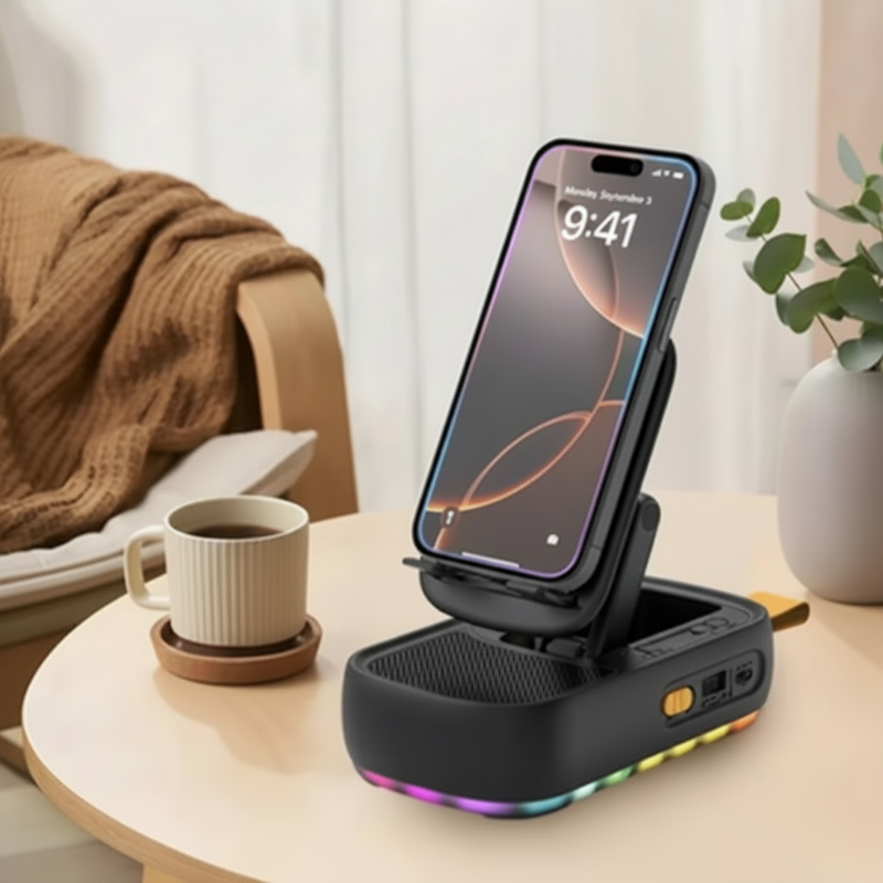 Mobile Holder With Speaker (F15)