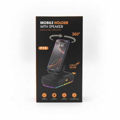 Mobile Holder With Speaker (F15)
