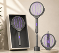 Telescopic Mosquito Swatter Racket - Electric Insect Killer - thumbnail 2