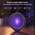 Telescopic Mosquito Swatter Racket - Electric Insect Killer - thumbnail 4